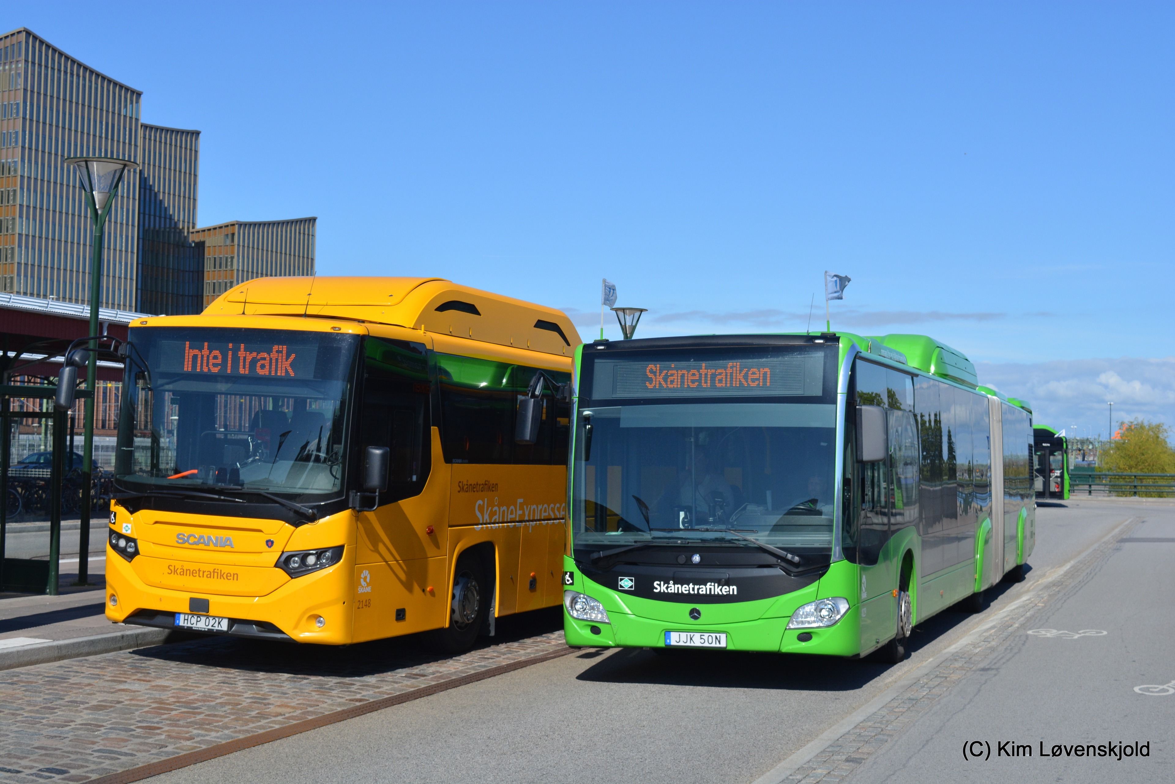 2021' Scania JK320EB InterLink & 2019' Mercedes O530 Citaro G NGT CNG Hybrid