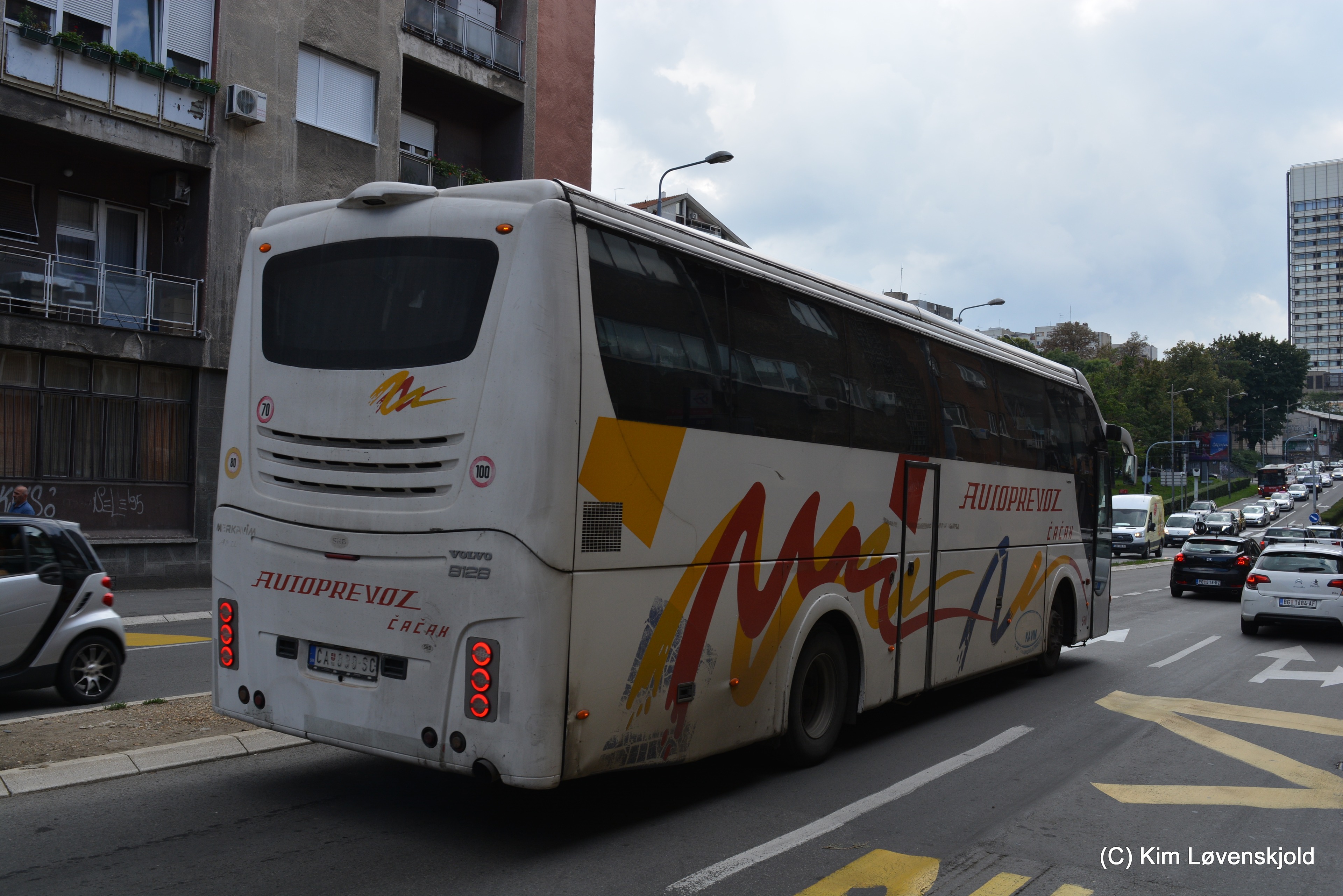 Volvo B12B Merkavim