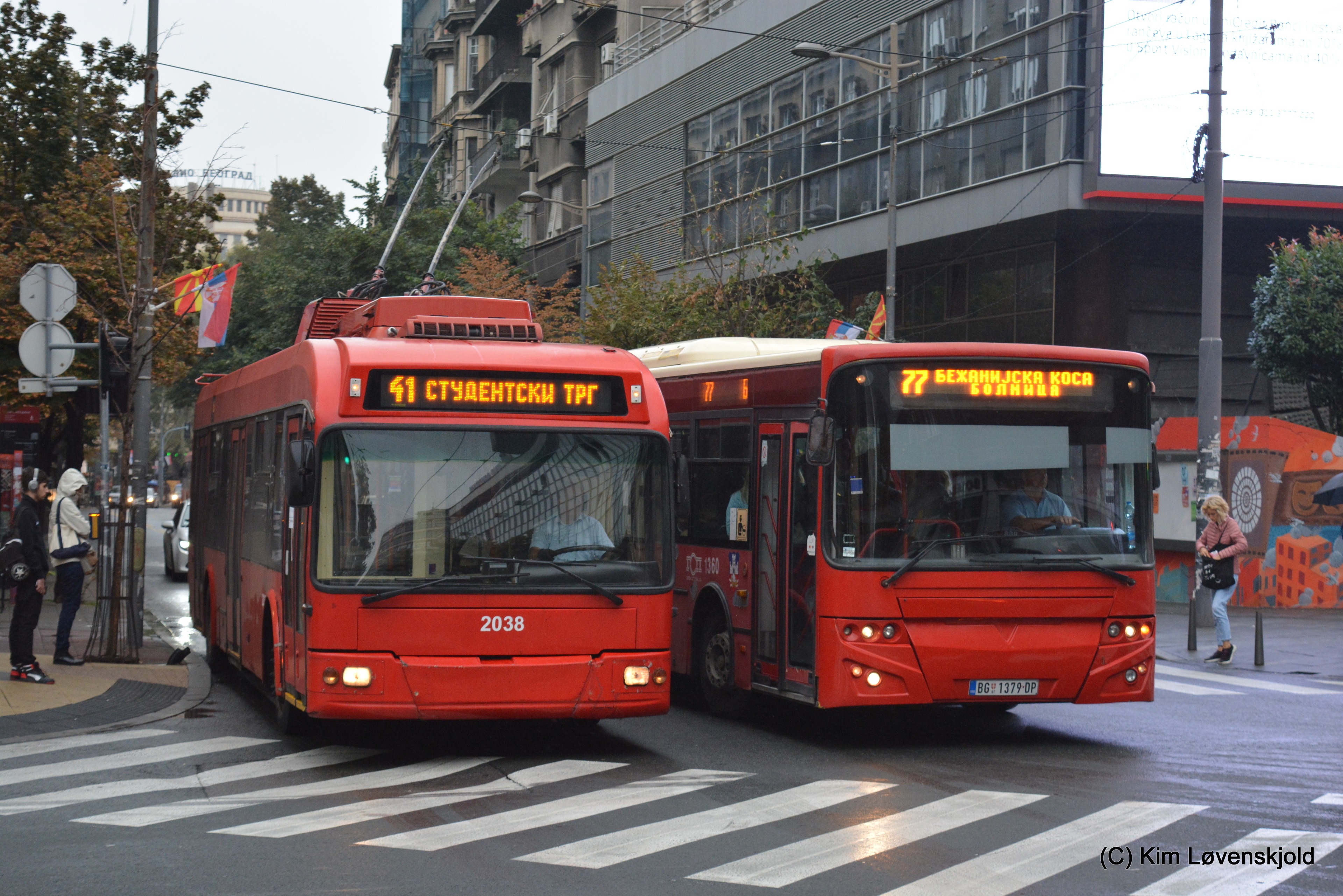 2010' Belkommunmash AKSM-32100C &2008' Ikarbus IK 218N