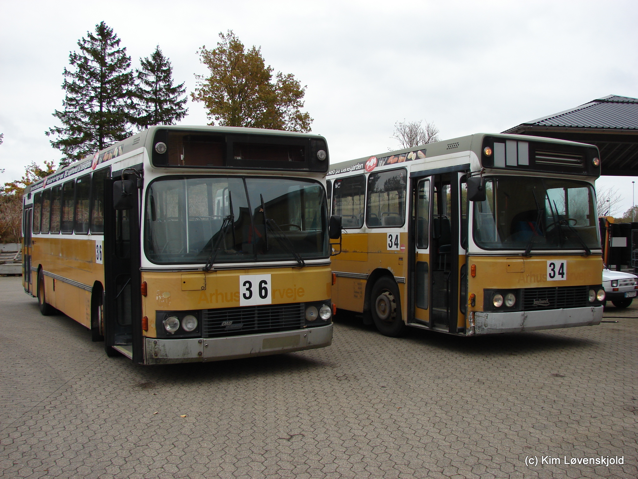1989' DAB 7-1200B & 1987' Leyland 7-1200B DAB Series 7