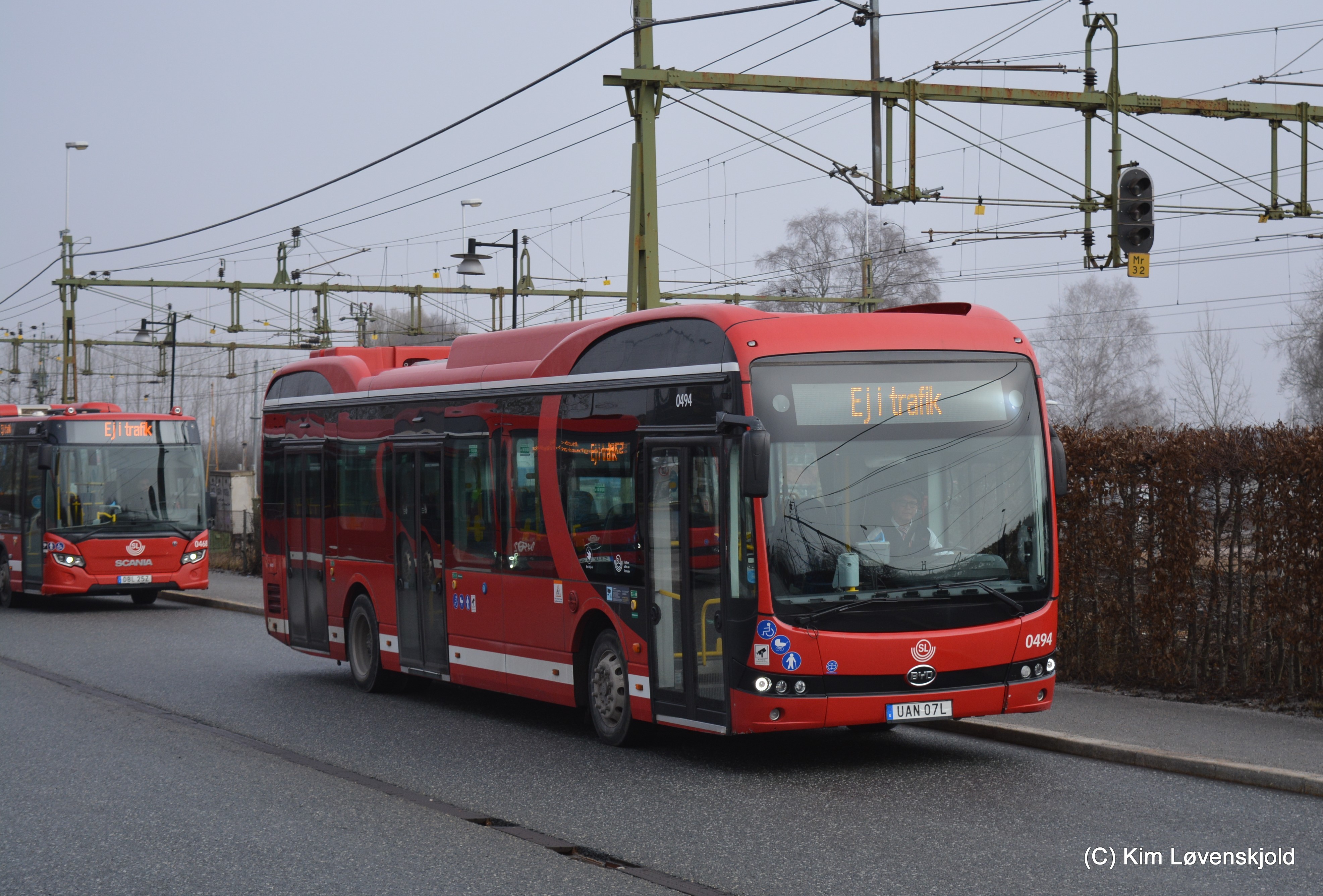2019' BYD K9U e-Bus