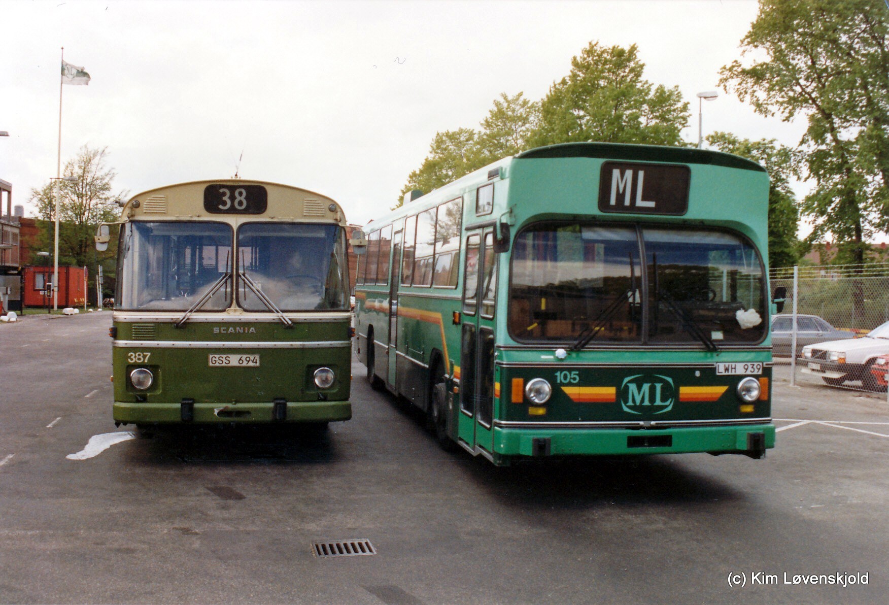 1974' Scania CR111M59 & 1984' Scania N112CL Aabenraa