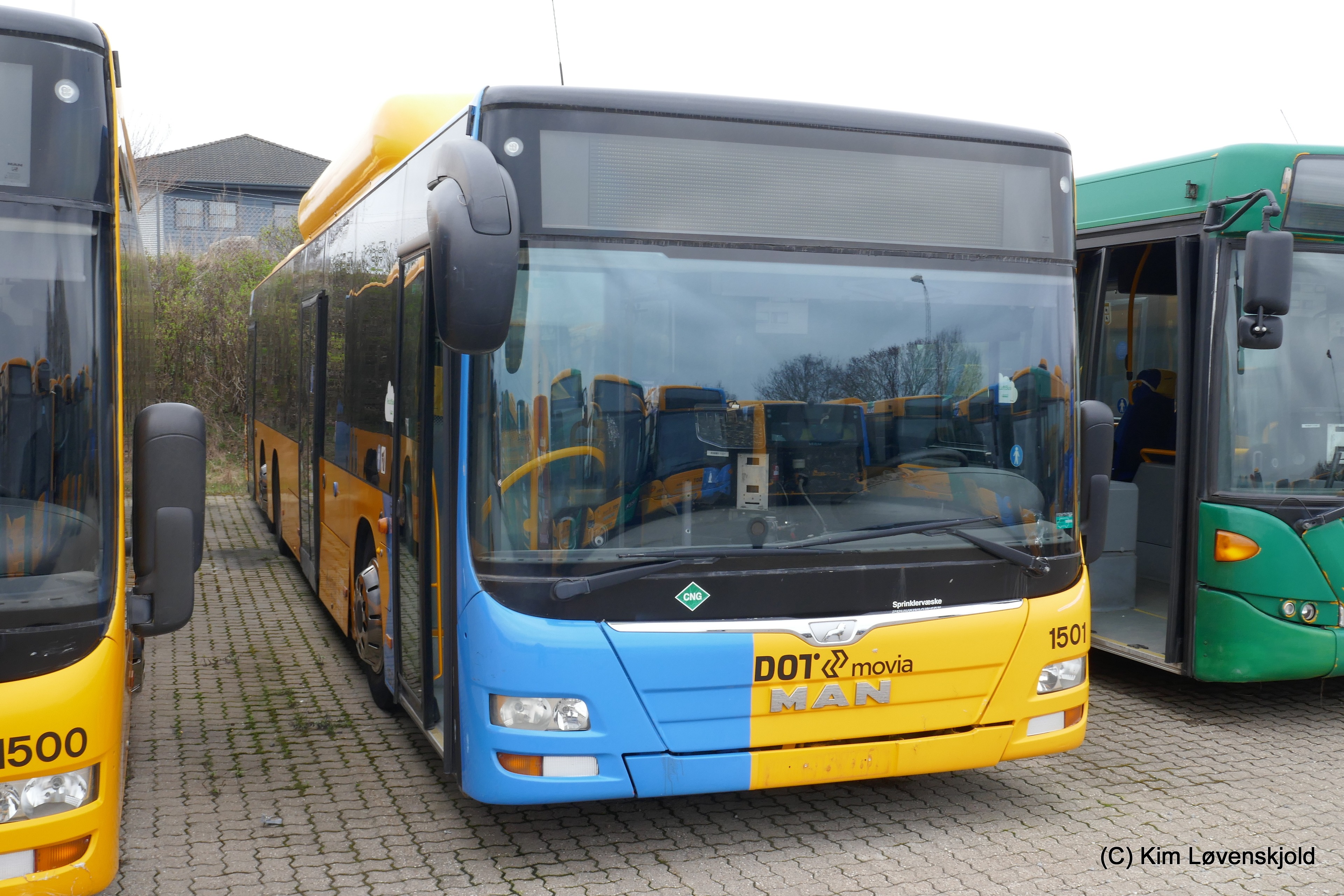 2014' MAN NL313 CNG Lion's City C LE