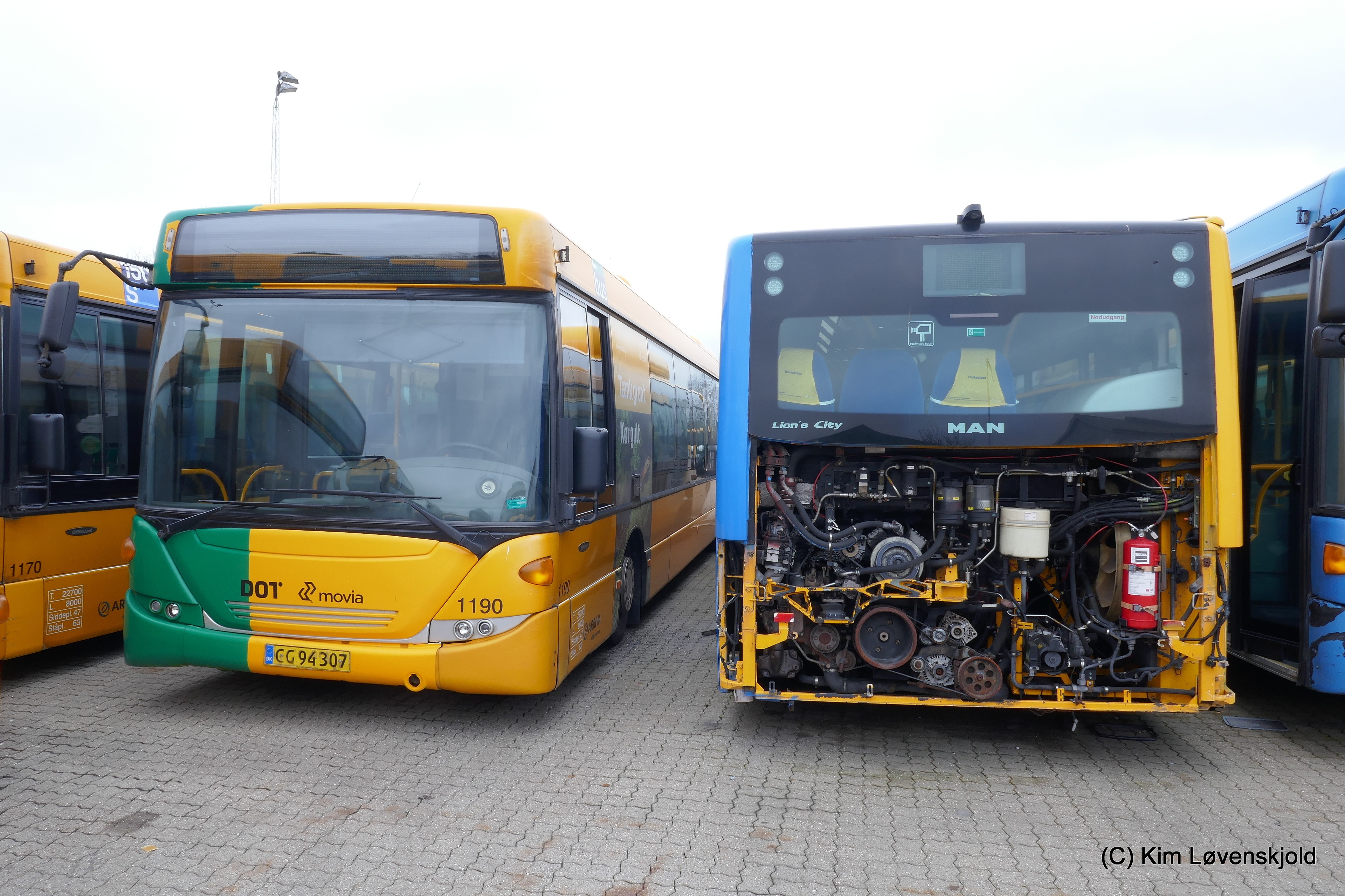2012' Scania CK280UB OmniLink & 2014' MAN NL313 CNG Lion's City C LE