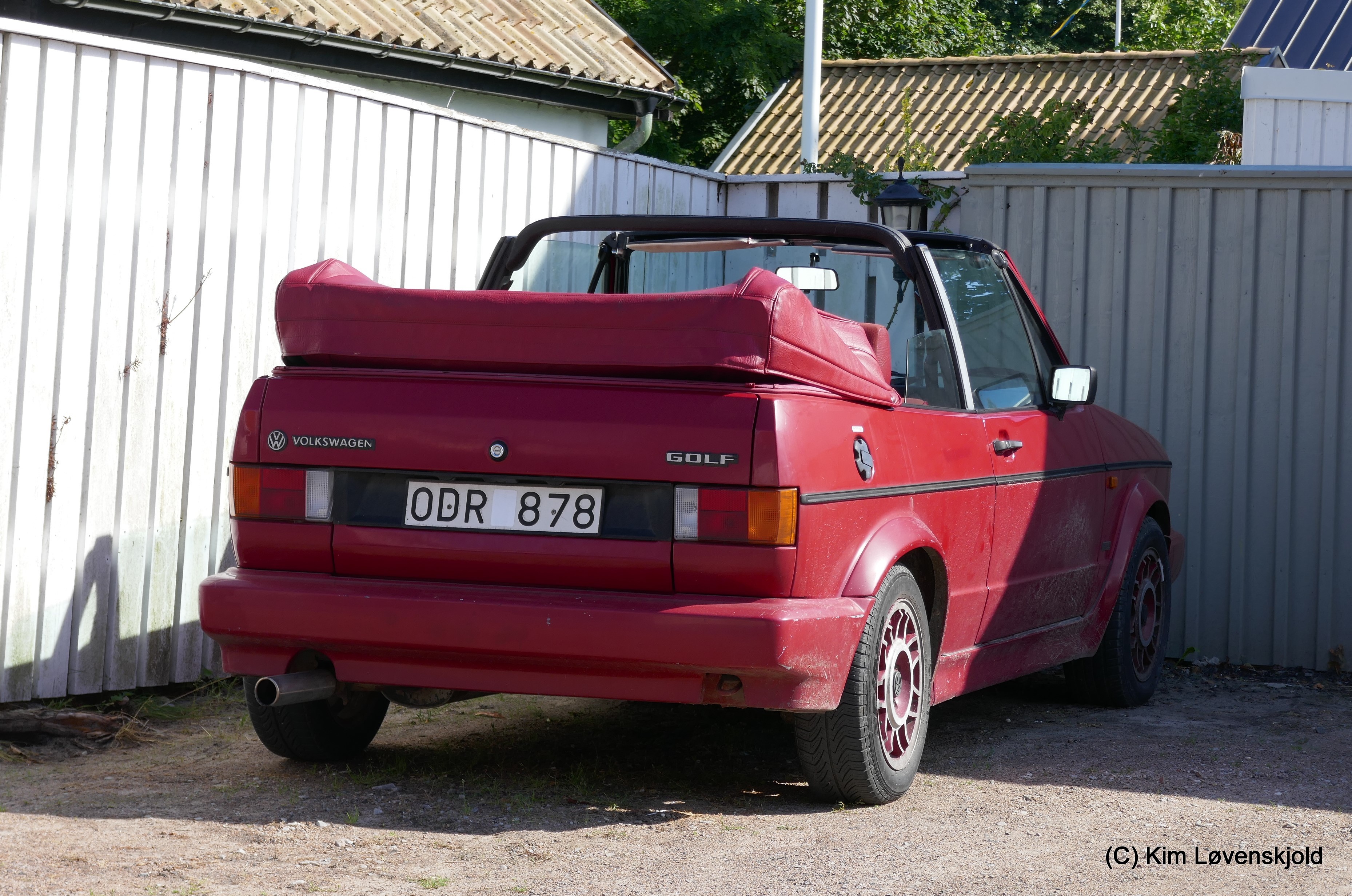 1990' VW Golf Cabriolet