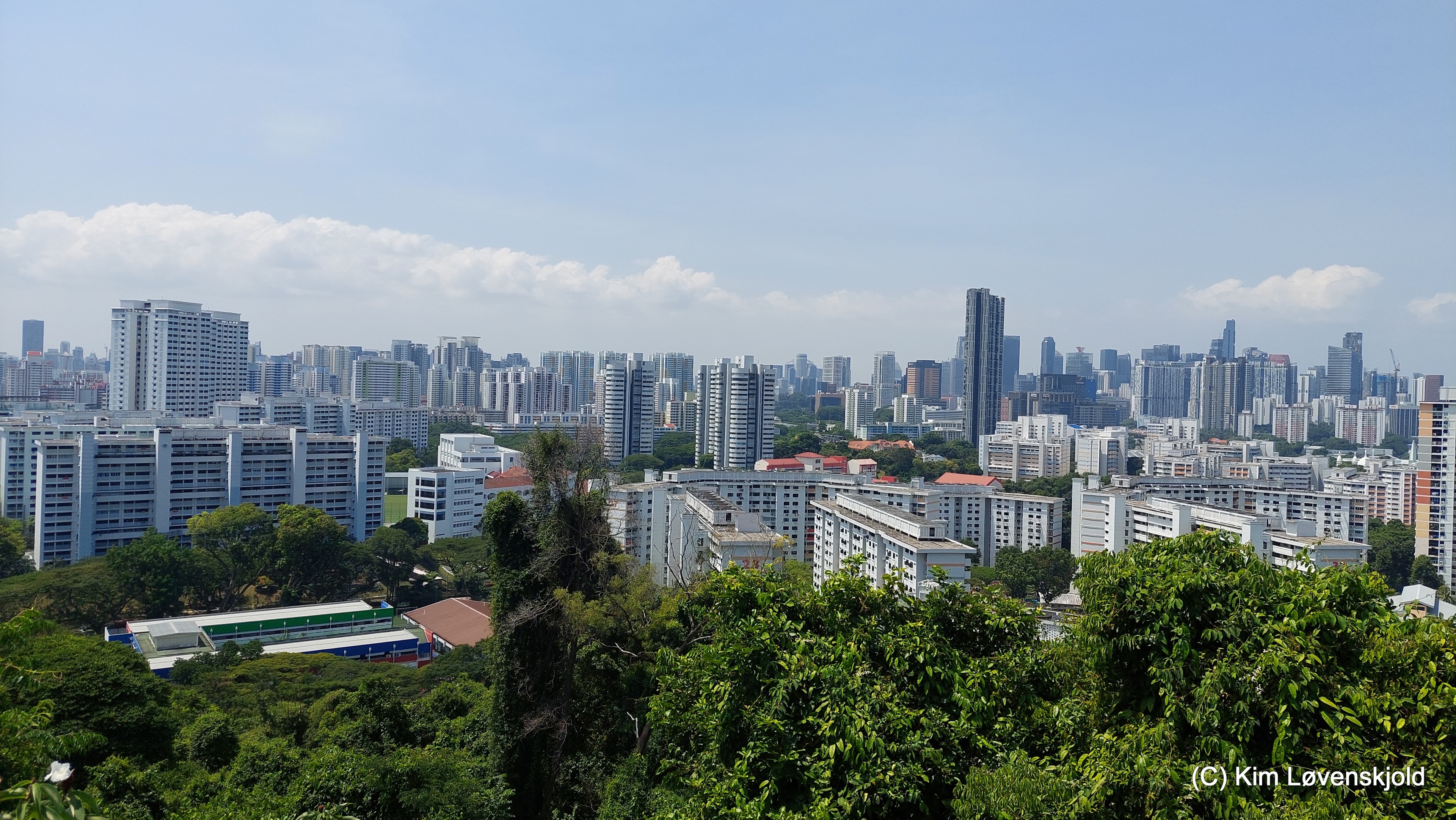 View from Telok Blangah Hill Park