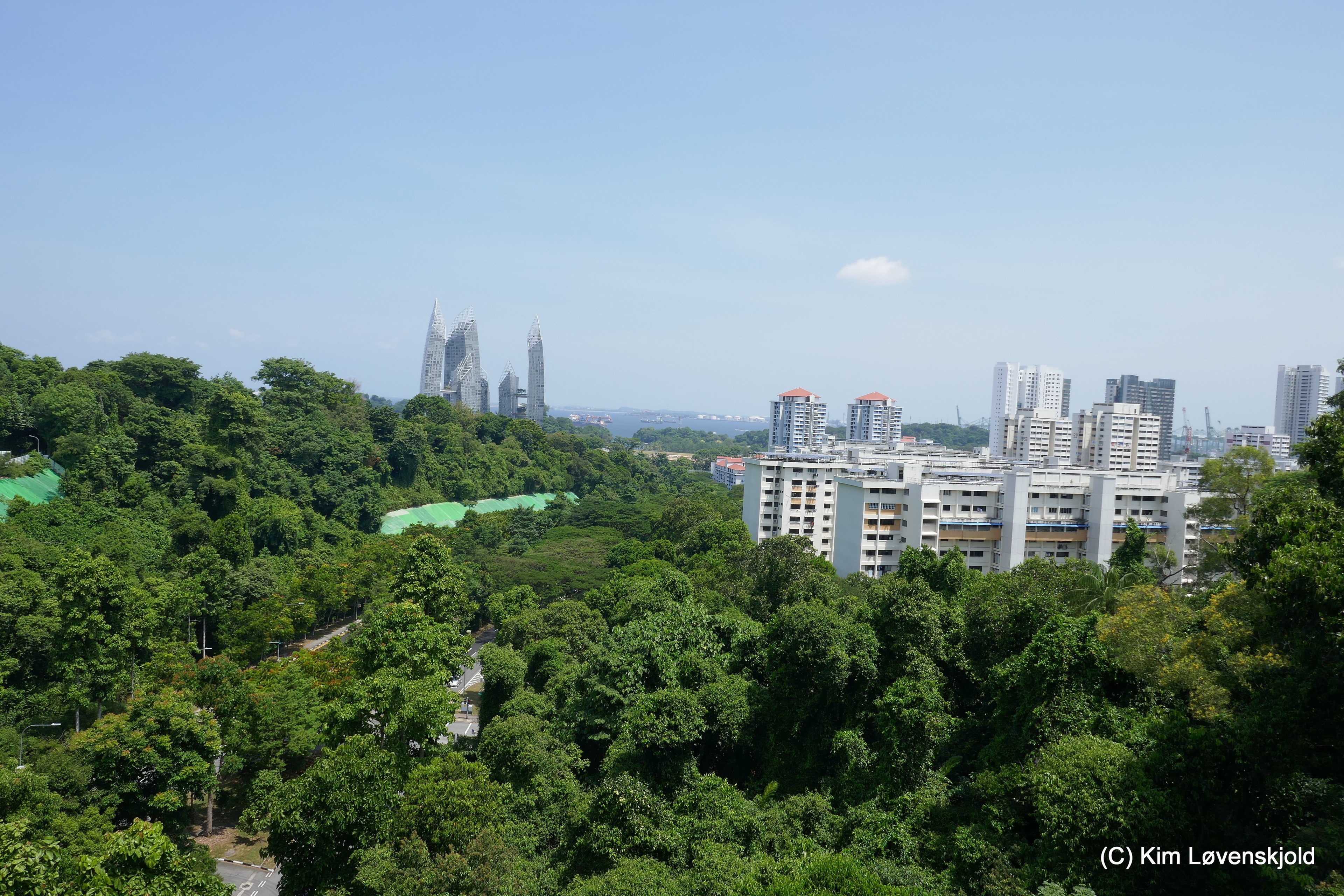 View from Telok Blangah Hill Park