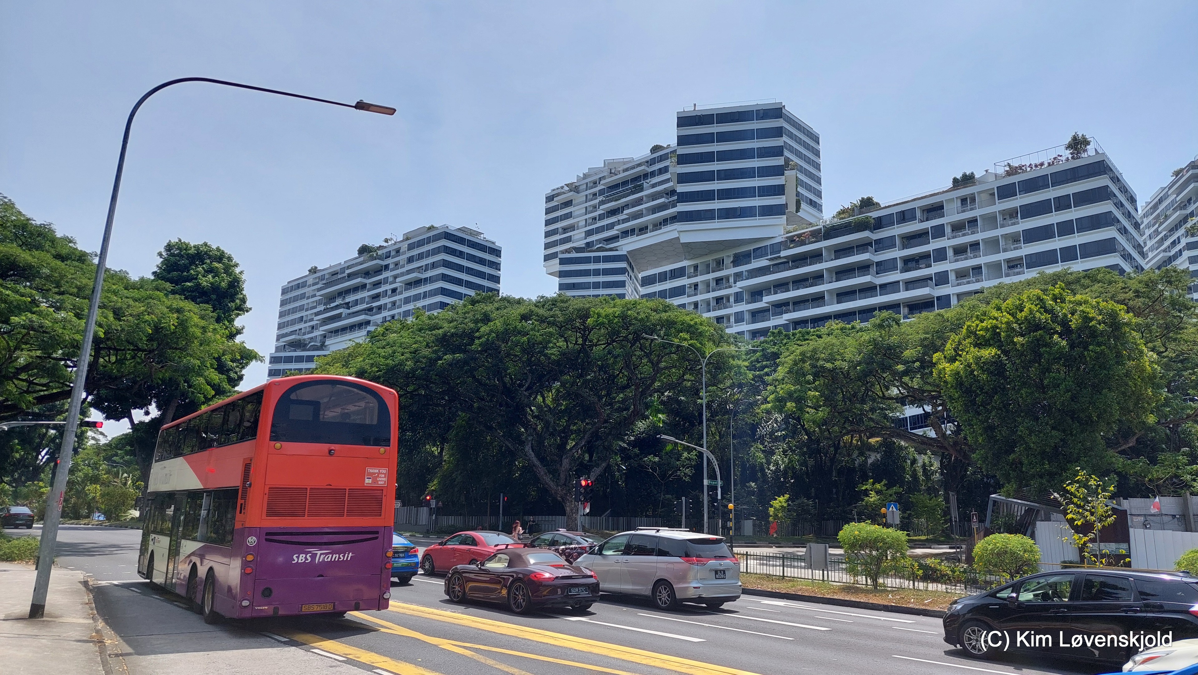 The Interlace apartment buildings
