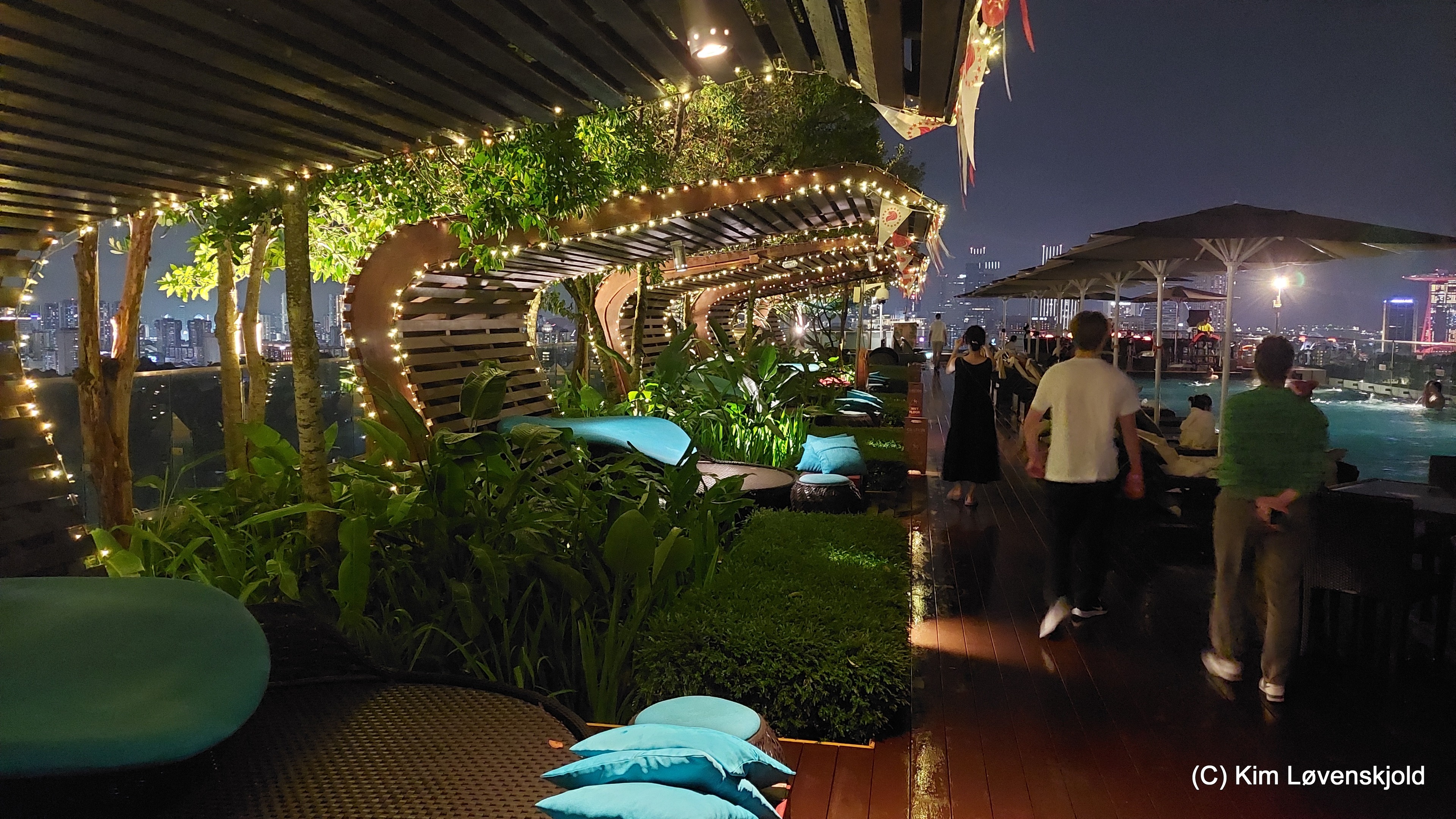 Rooftop view from the JEN Singapore Orchardgateway by Shangri-La
