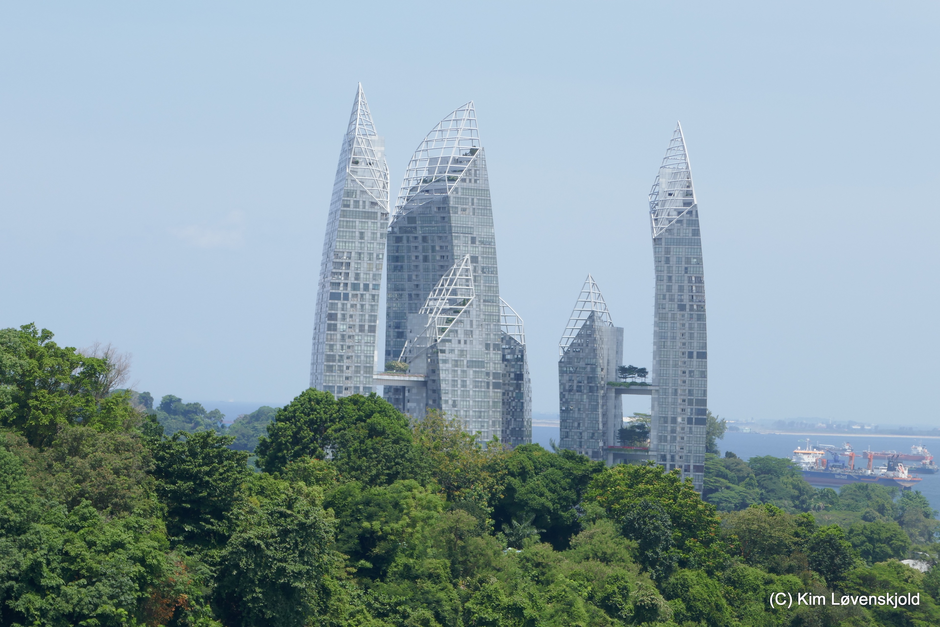 View from Telok Blangah Hill Park