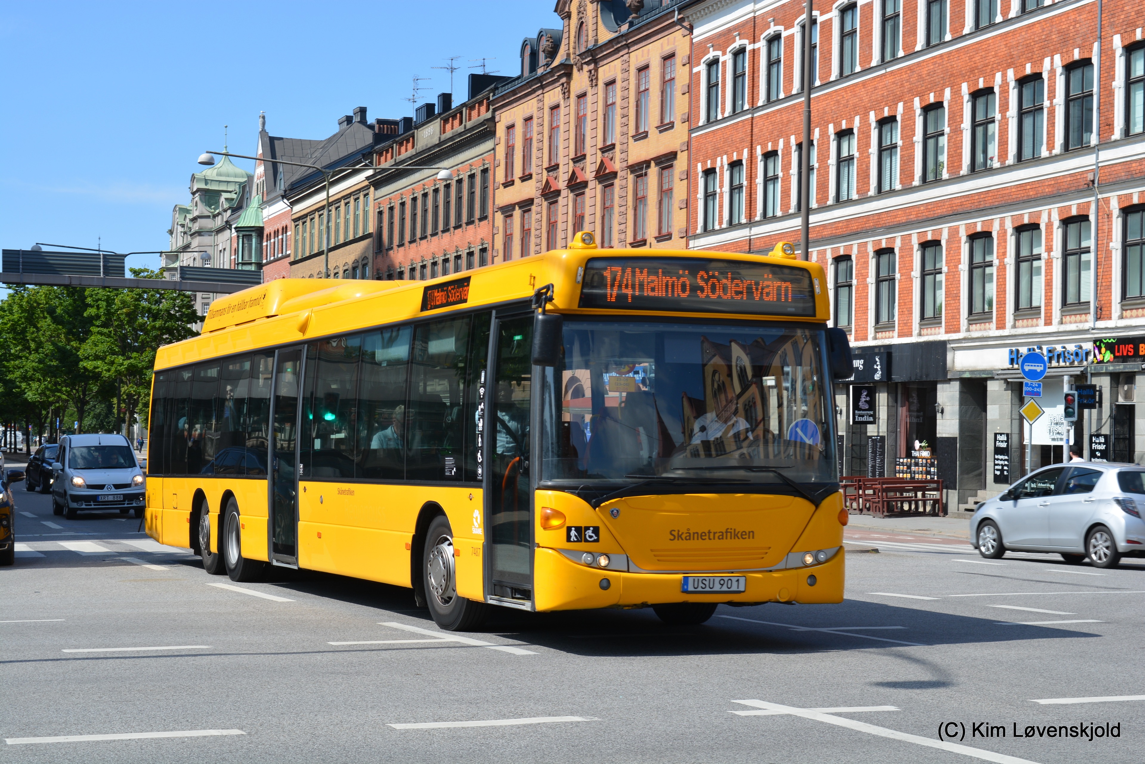 2012' Scania CK310UB 6x2 OmniLink CNG