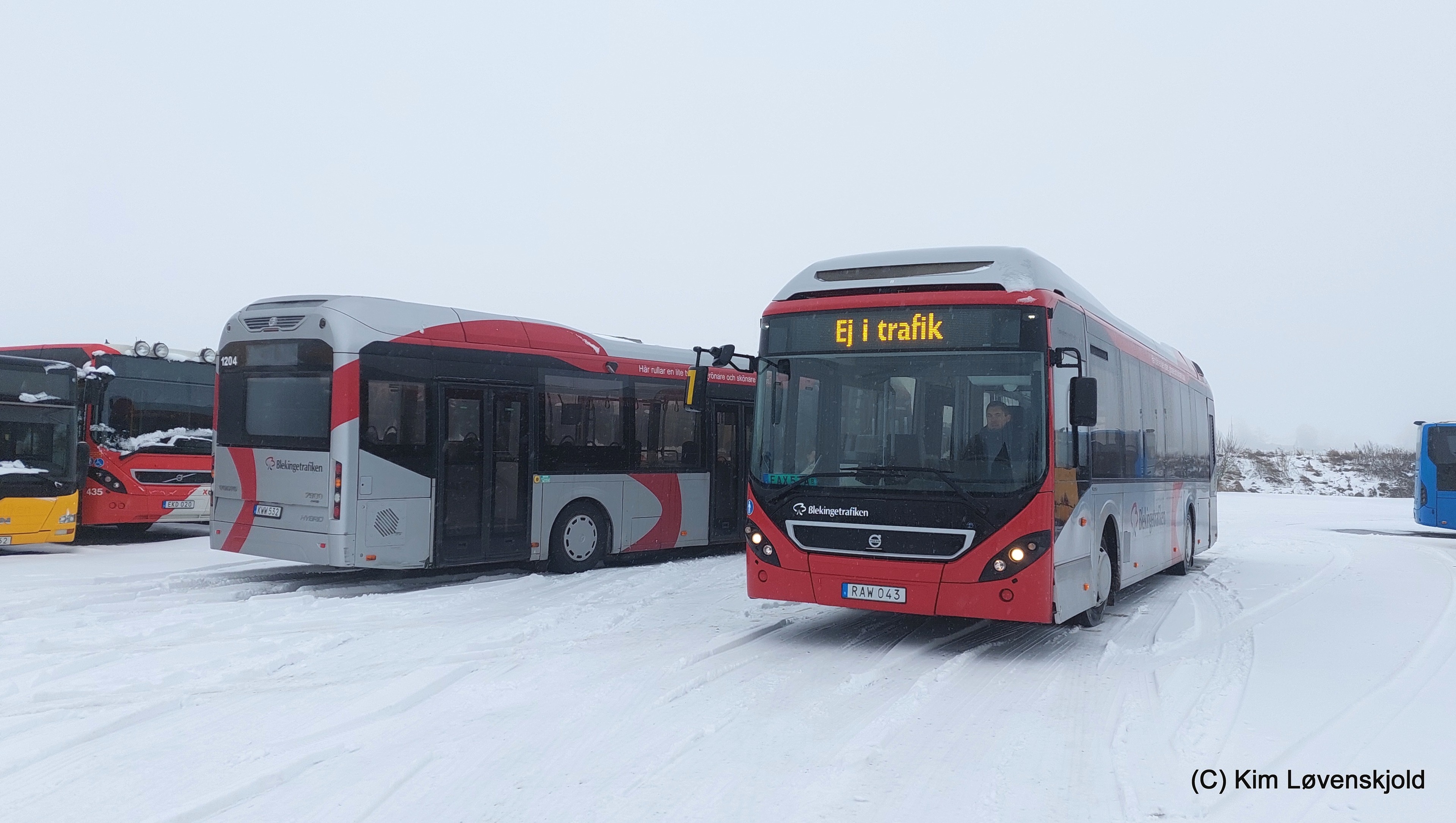 2014' Volvo B5LH 7900 Hybrid
