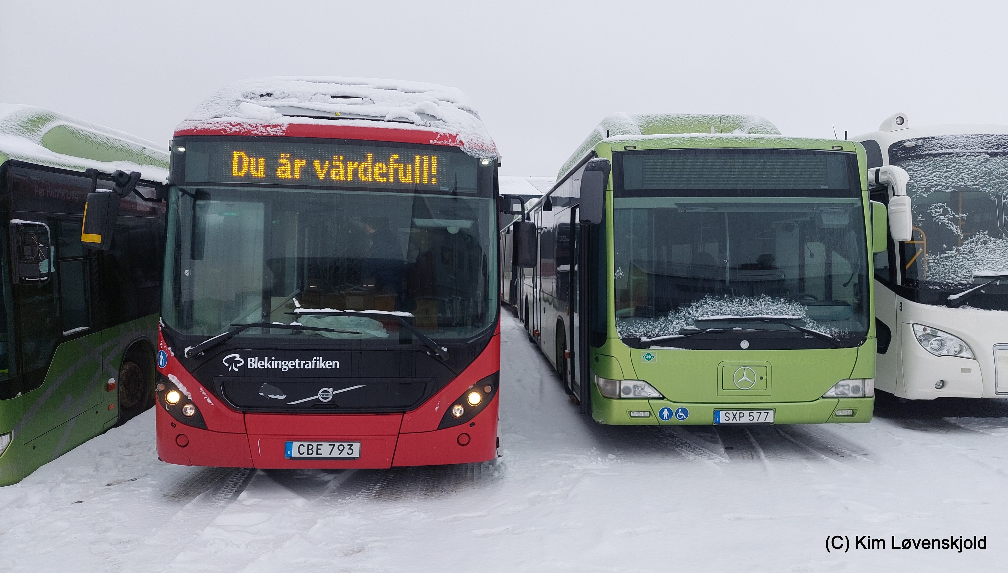 2014' Volvo B5LH 7900 Hybrid & 2013' Mercedes O530 Citaro CNG